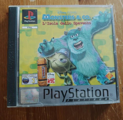 Sony ps1 monster l - monster, l'isola